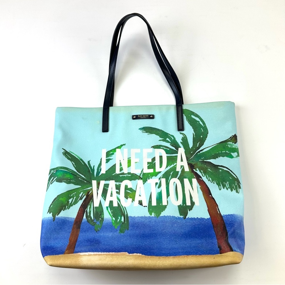 Kate Spade Breath of Fresh Air I Need a Vacation Large Tote
Beach Sun and Sand - Picture 3 of 13